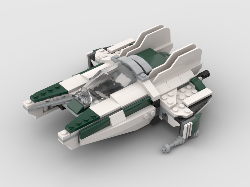 Resistance Moveable Wing Starfighter alternate build