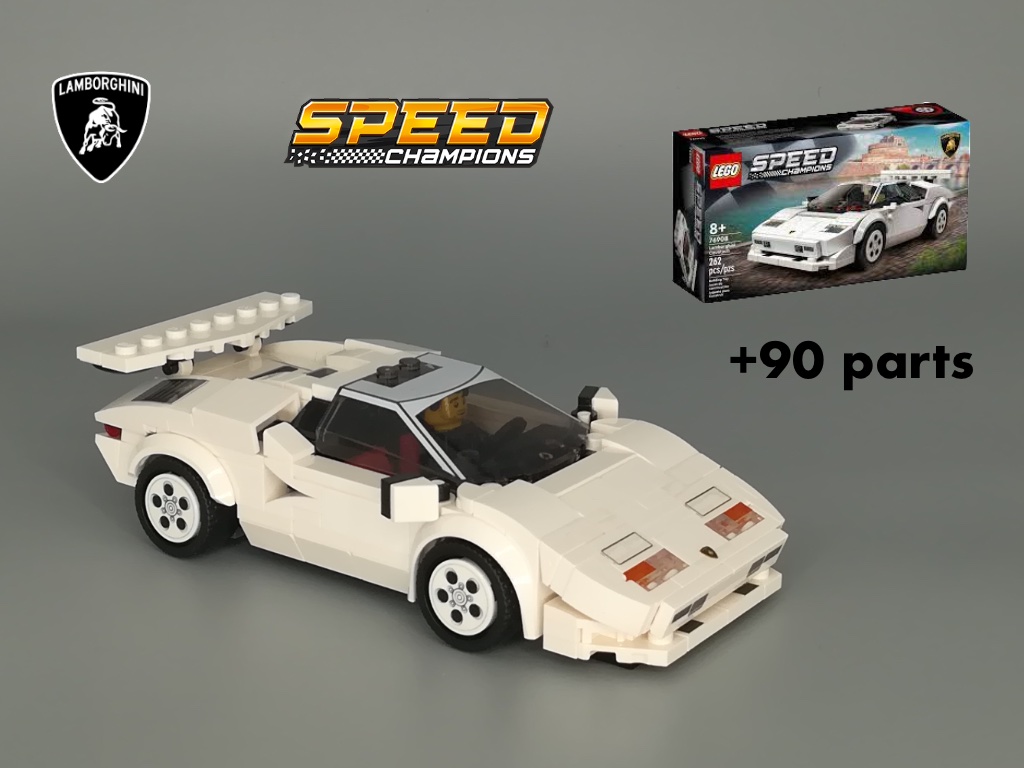 Speed Champions Countach (76908 mod)