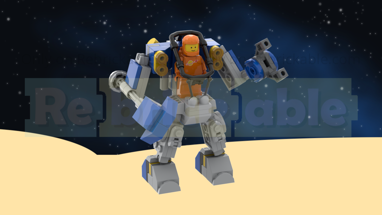 Classic Space Reimagined: Construction Mech 60428
