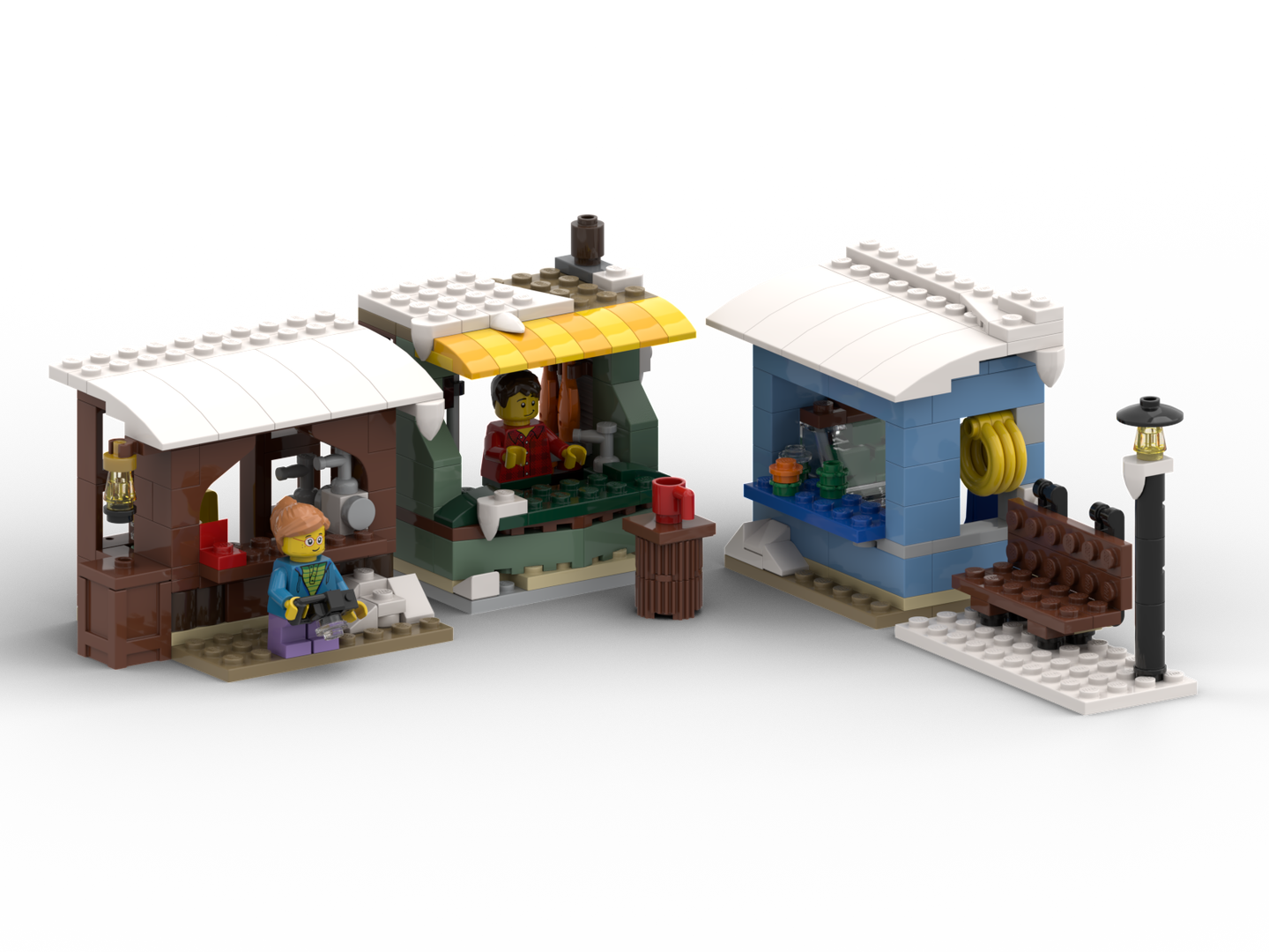 31093 Winter Market Stalls