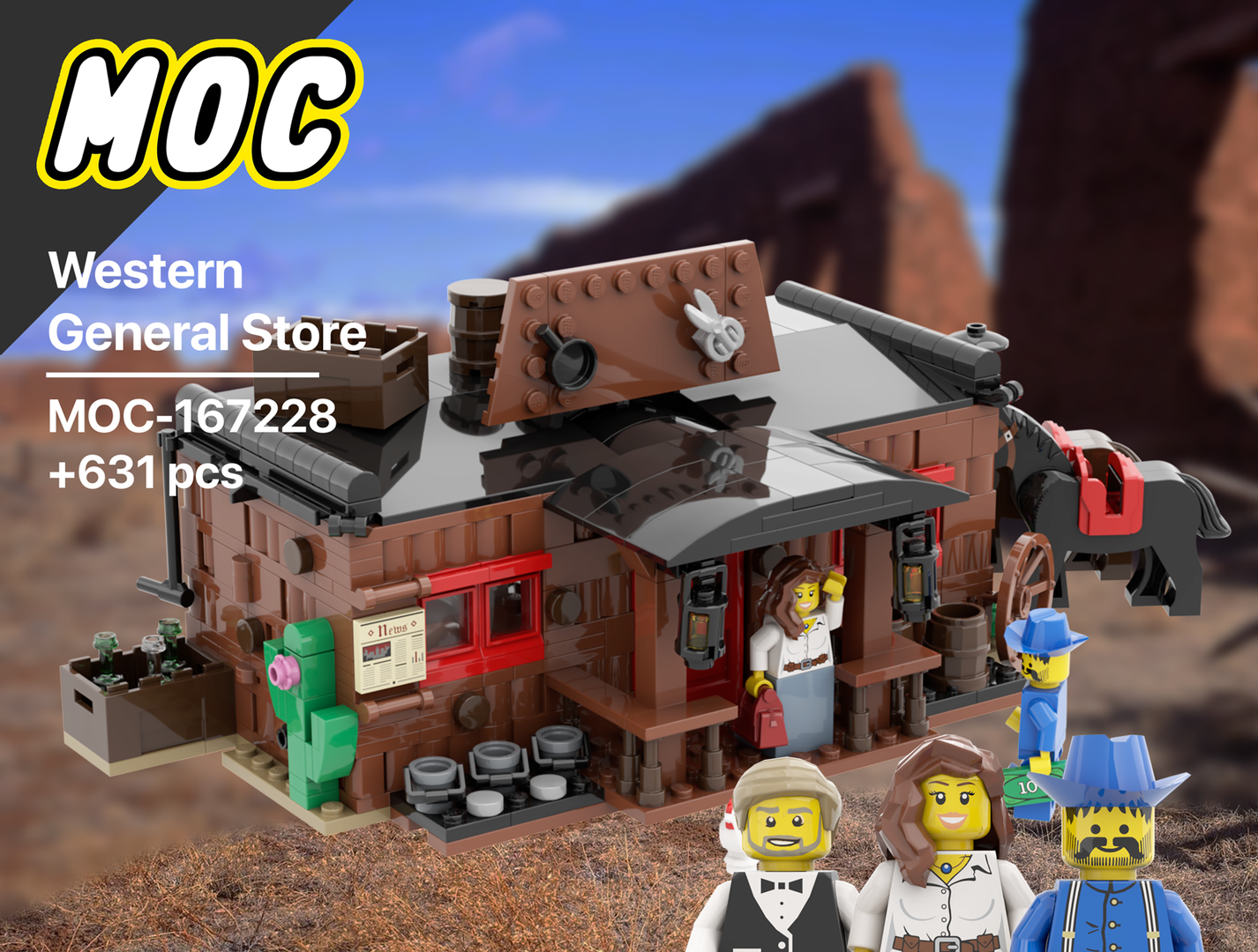Western General Store | Cowboys | Wild West | Lone Ranger | Cavalry
