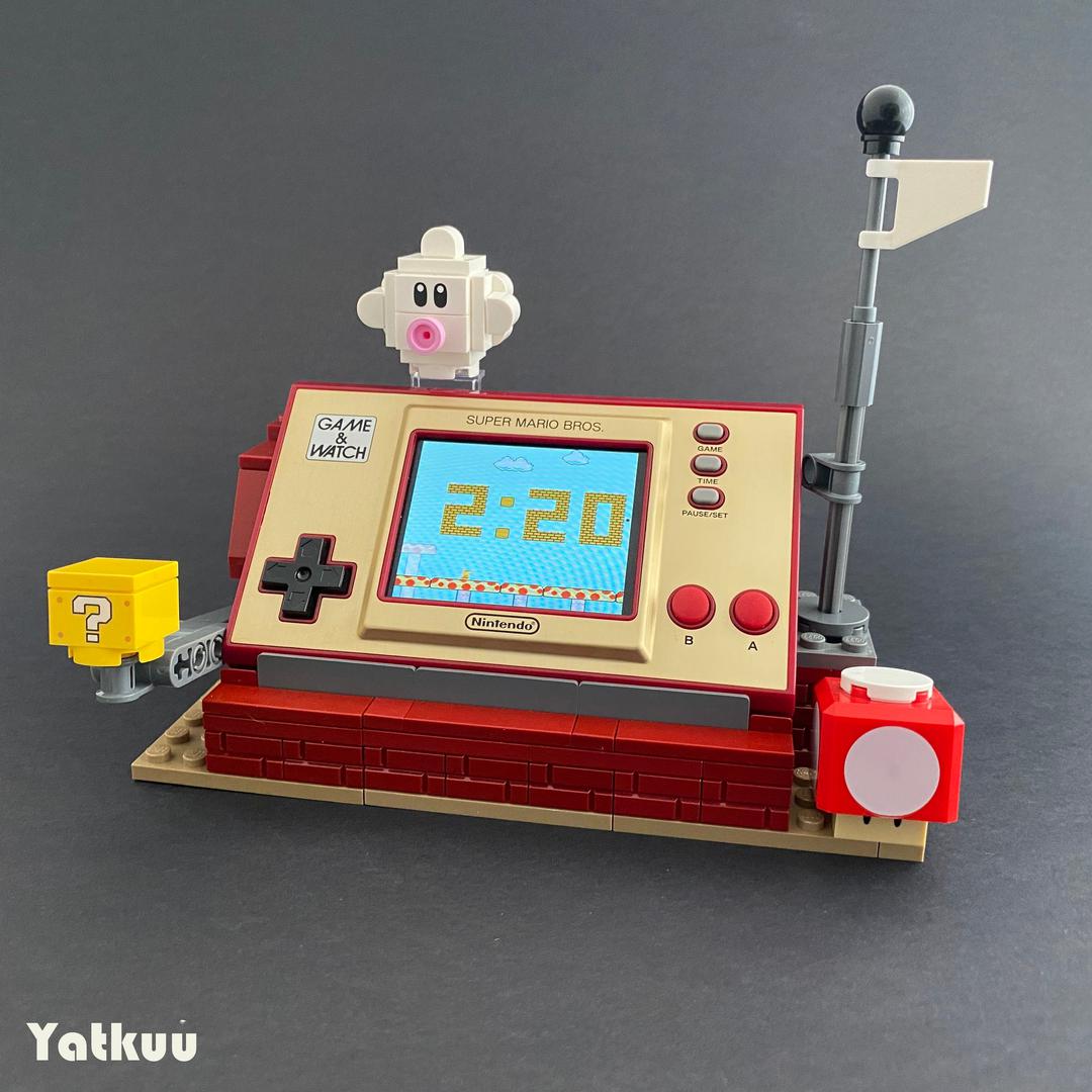 Nintendo Super Mario Bros. Game &amp; Watch display stand