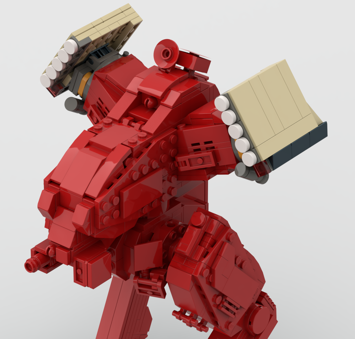 missile pods for the locust battlemech