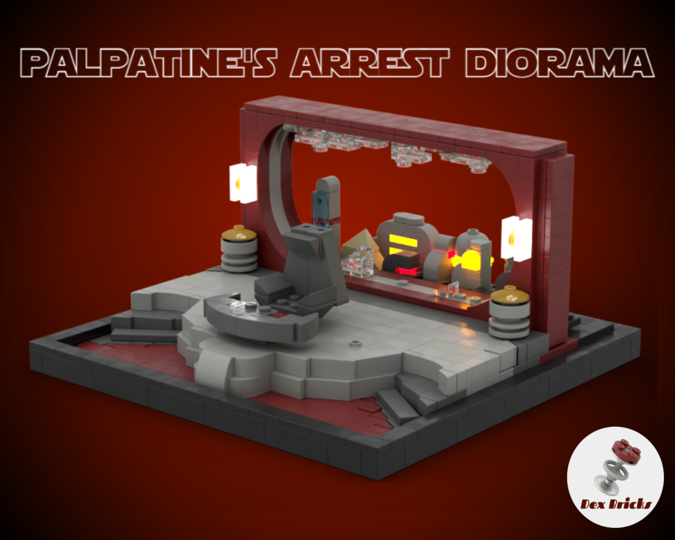 Palpatine's Arrest Diorama