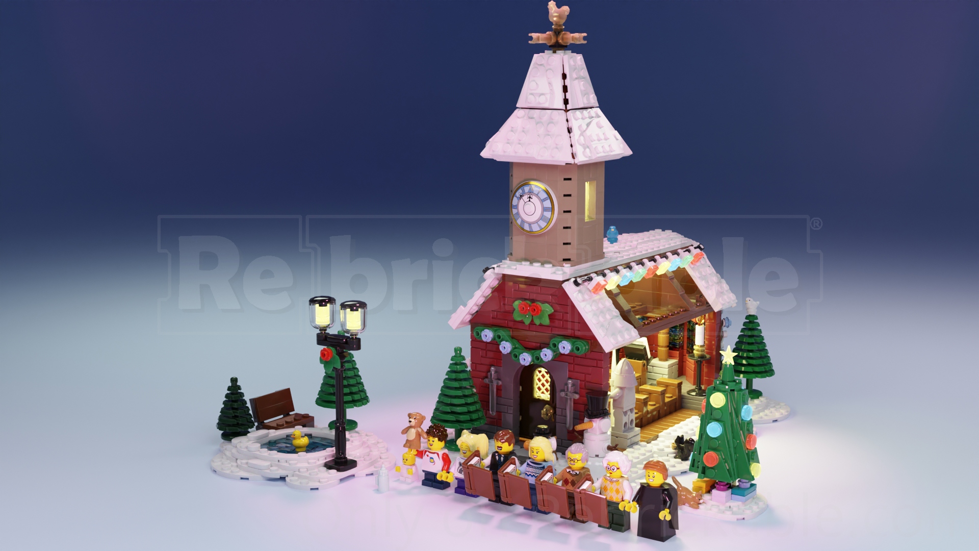 Winter Village Chapel