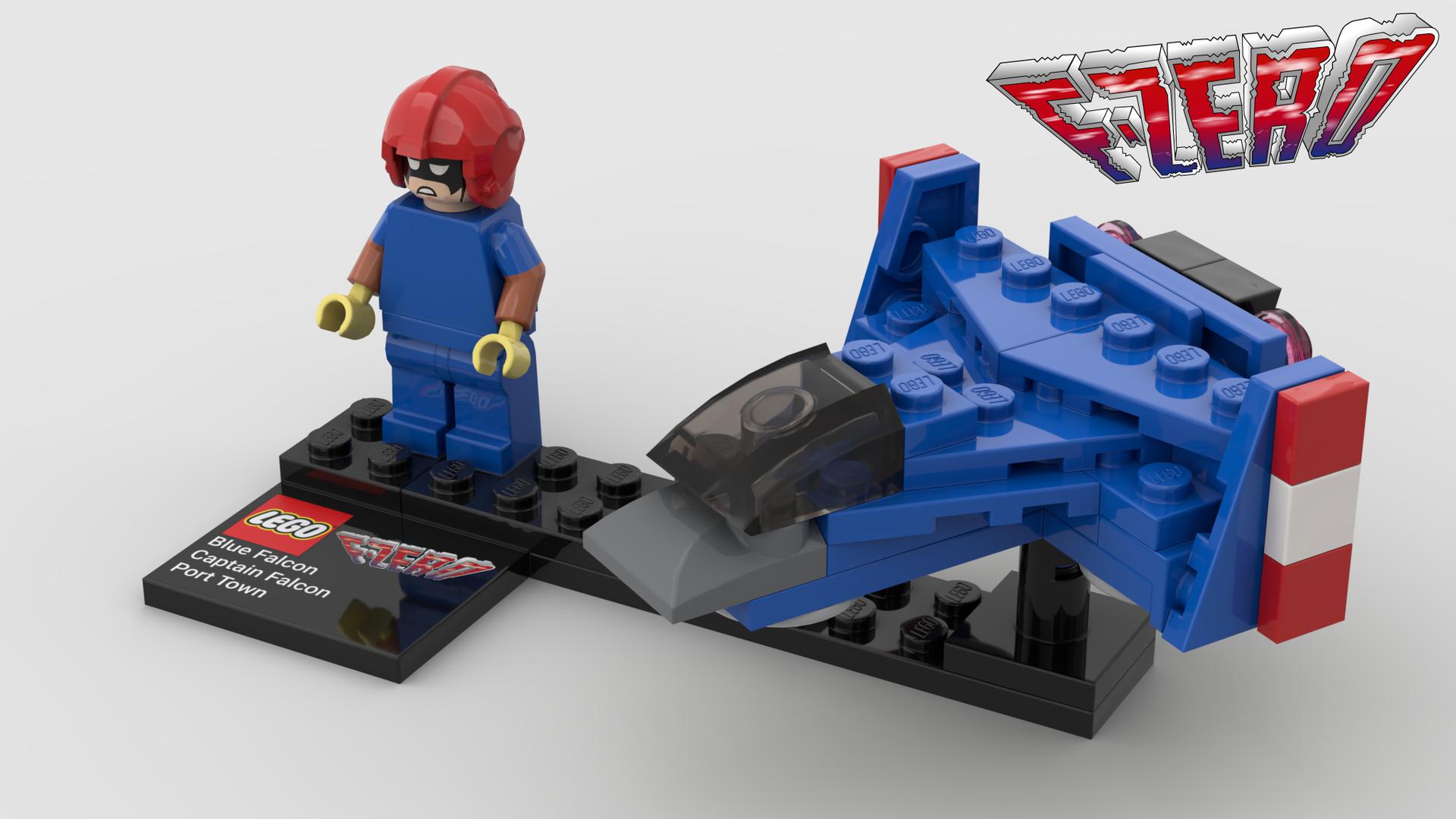 Blue Falcon &amp; Port Town