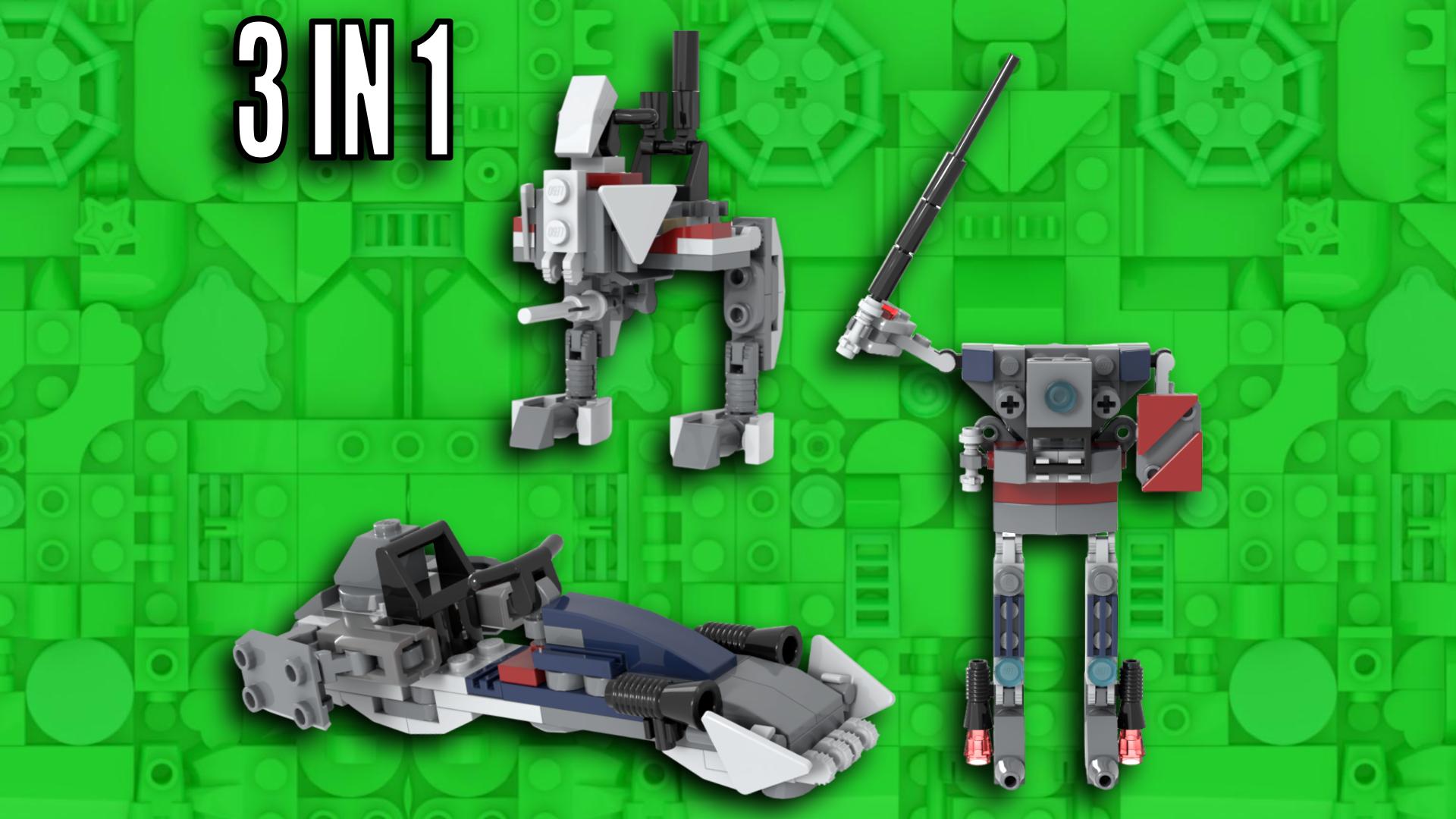 2024 Battle Pack Alternate 3-in-1 Build Bundle alternate build