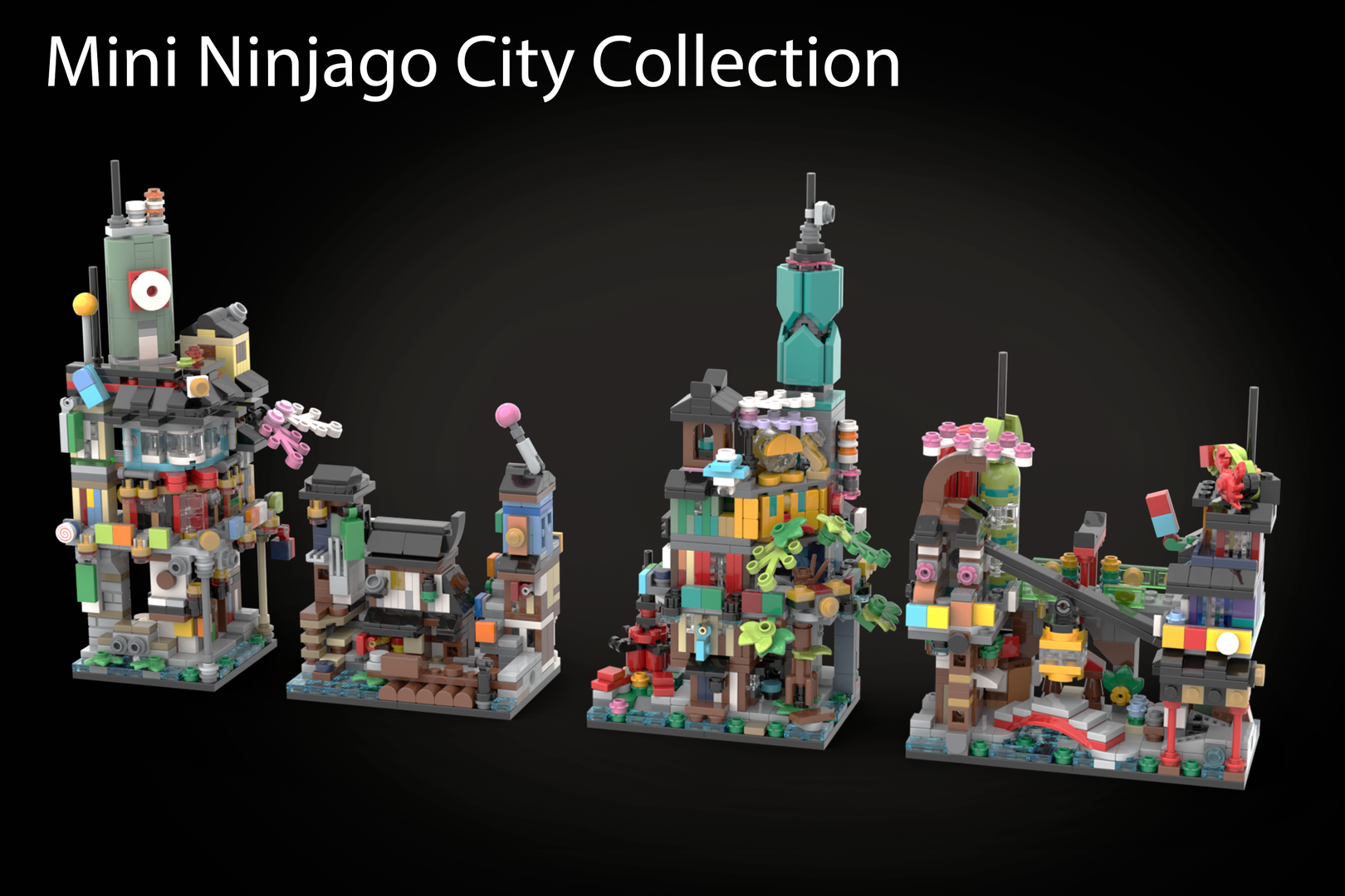 Mini Ninjago City Collection