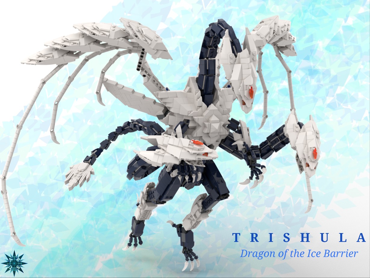 TRISHULA, dragon of the Ice Barrier