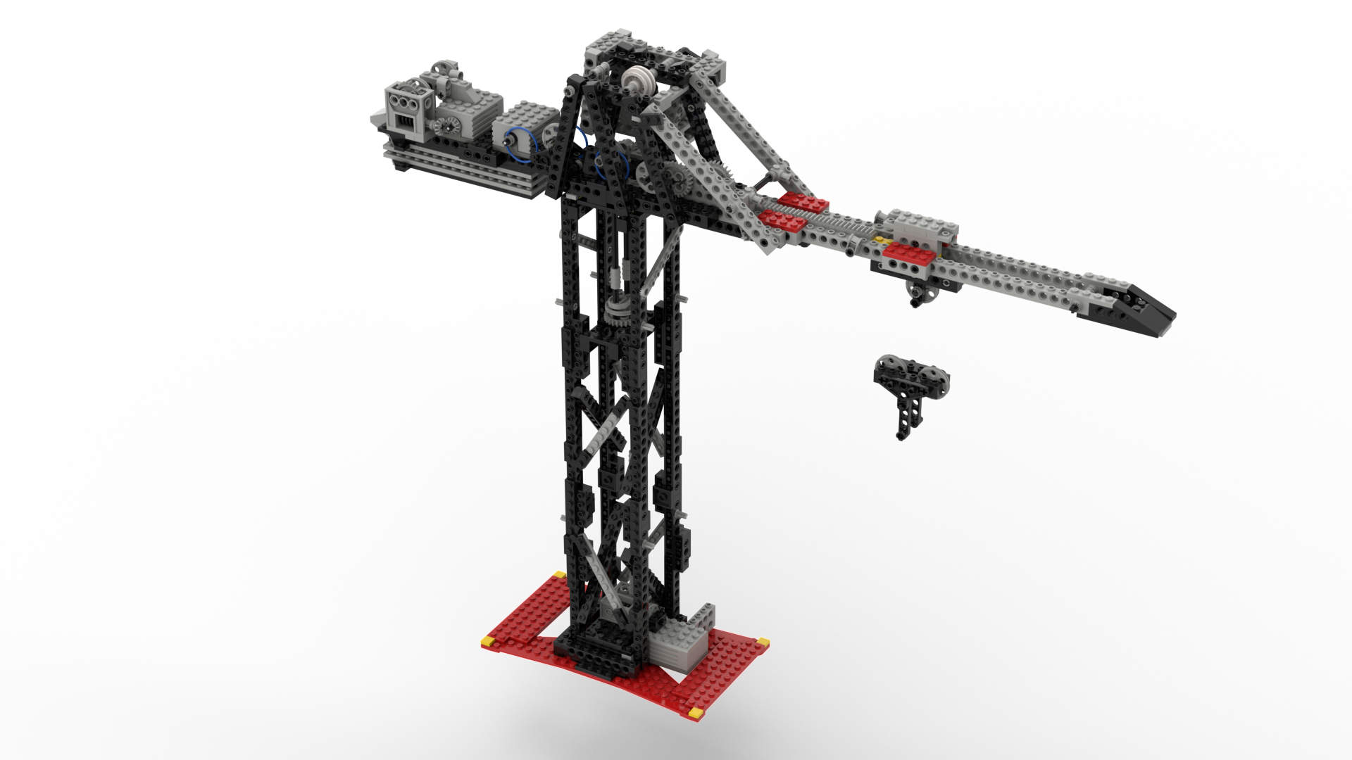 8485 D Model - Tower Crane