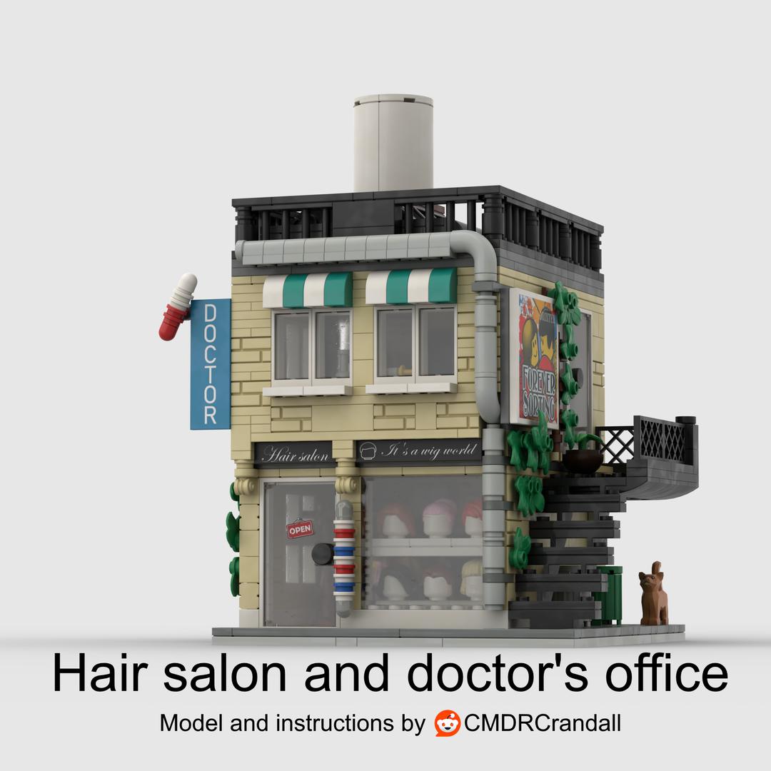 Hair salon and doctor's office
