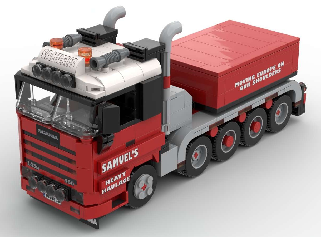 Scania 143M 450 10x4