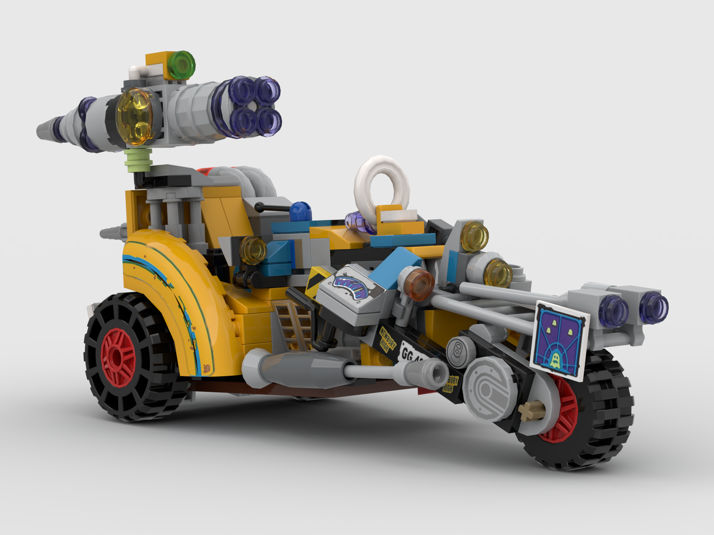 Hidden Side Tricicle alternate build