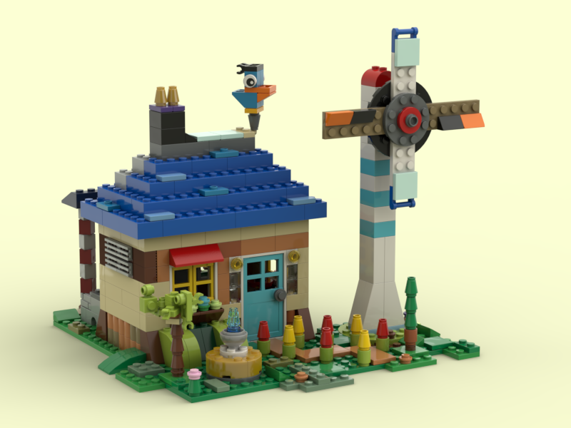 Country House (minifig-scale) — 11717