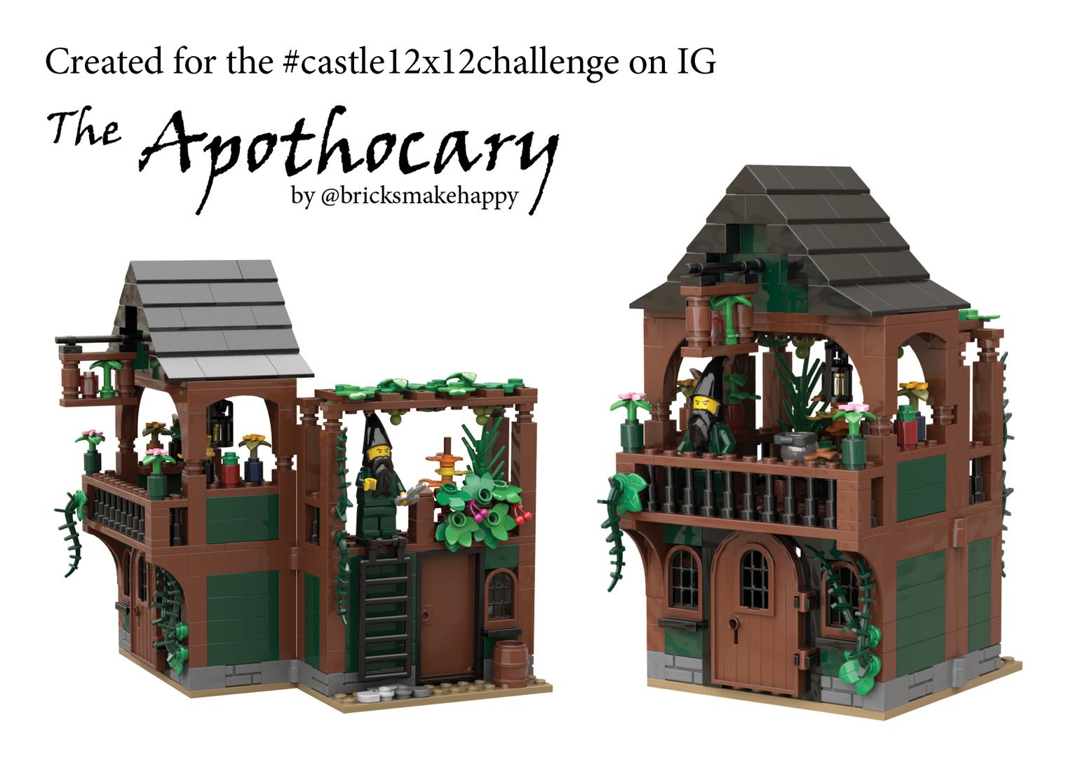 12x12 Medieval Apothecary