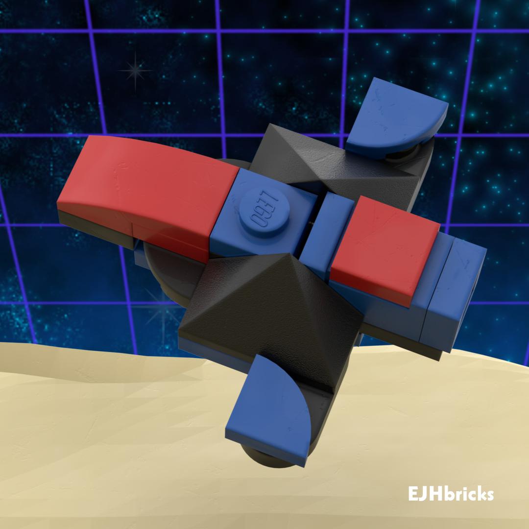 Micro Space Police 6886 Galactic Peacekeeper