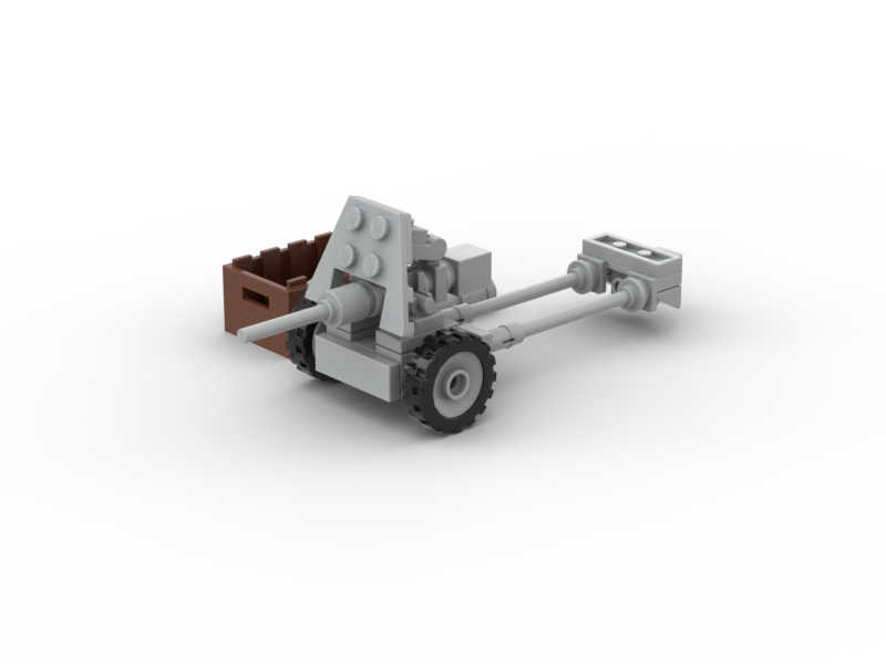 German WW2 Panzerabwehrkanone 36 MOC - Outdated