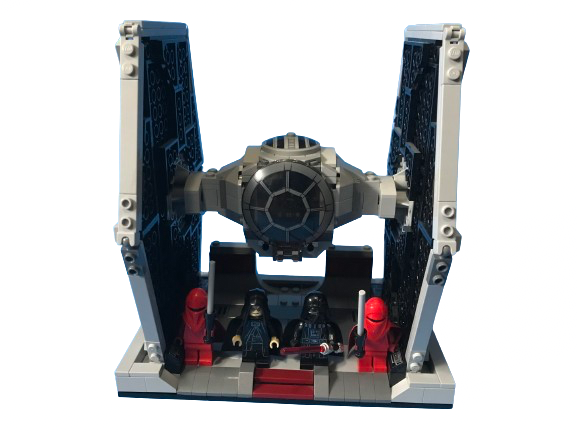 Tie Fighter Stand alternate build