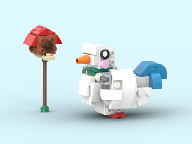 Bird with Birdhouse - 30645