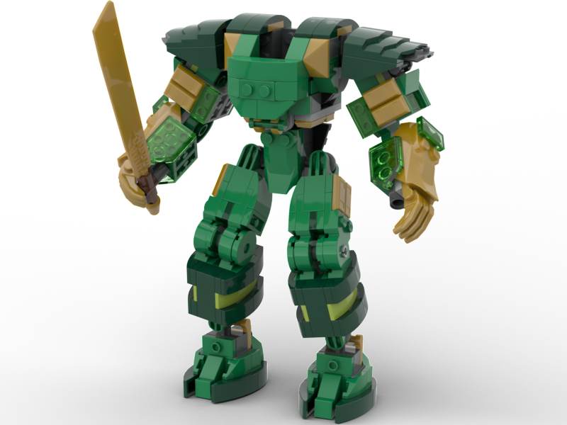 Ninjago Lloyd's Elemental Energy Mech