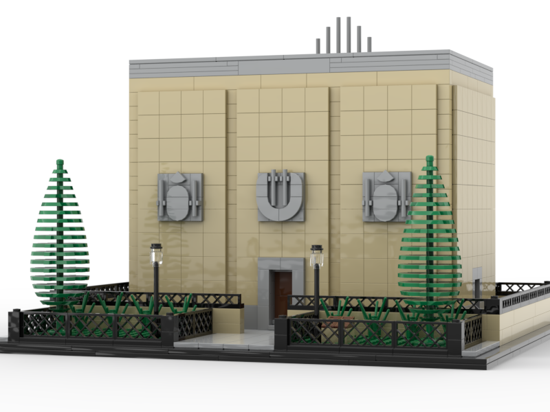 Mid-Size Men in Black (MIB) Headquarter New York / Brooklyn-Battery-Tunnel (Hugh.L Carey Tunnel) Ventilation Building