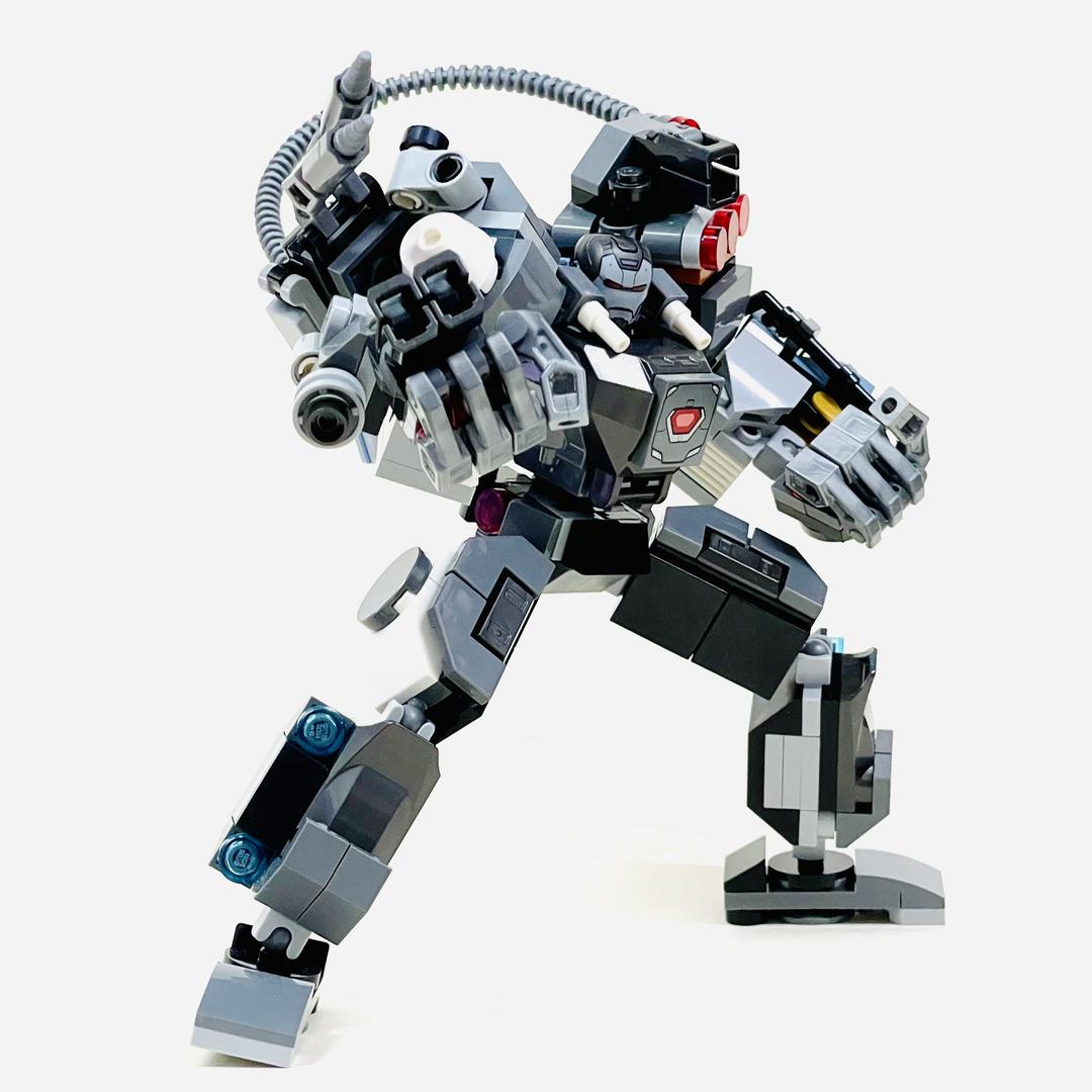 War Machine Mech Armor - 76277 + 60428
