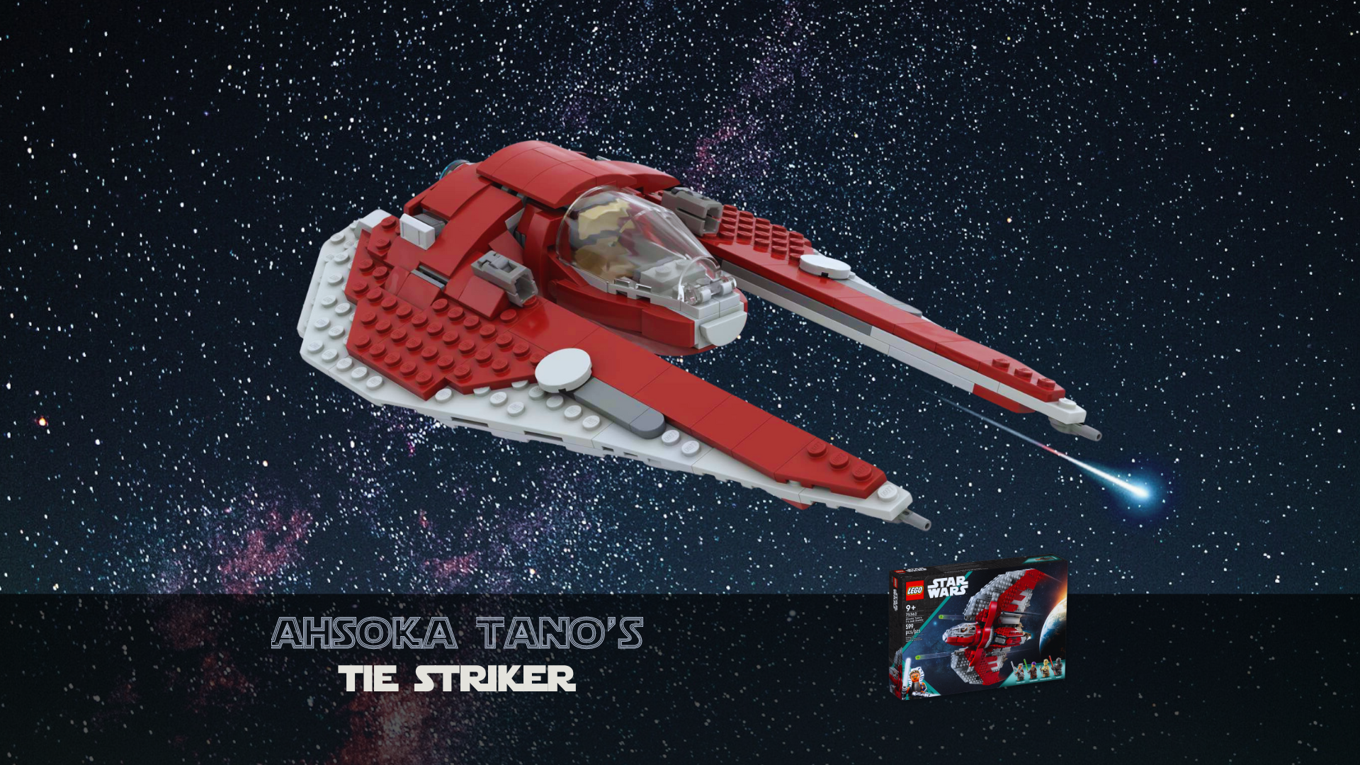 Ahsoka Tano's Tie Striker - 75362 alternative build alternate build