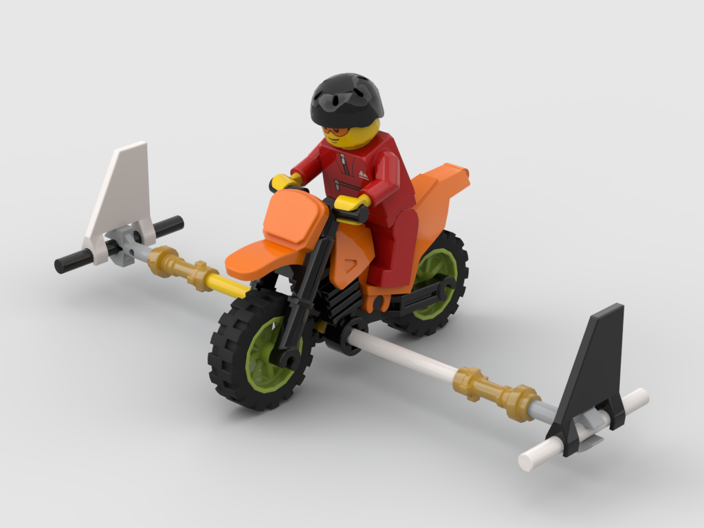 de vliegmotor ( the flybike)