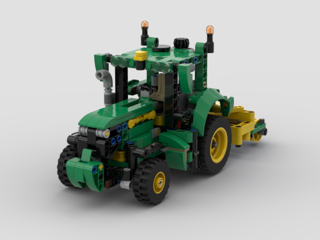 42168 B-MODEL JOHN DEERE 6R with cultivator
