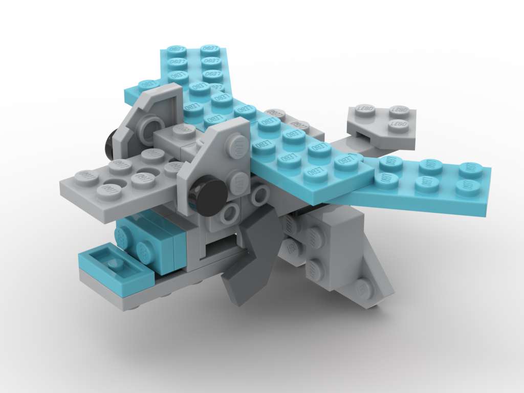 Frost Rock Dragon (Inspired by Aerodactyl) alternate build