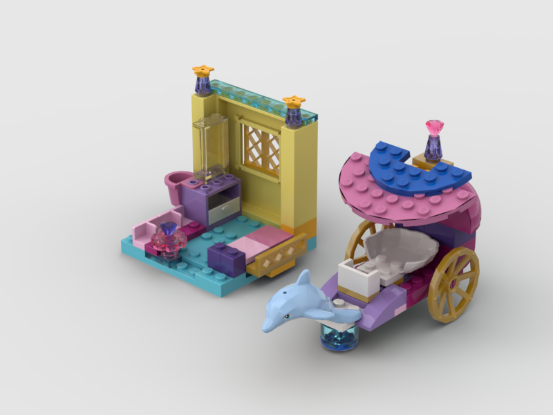 10723 Ariel's Shell Carriage