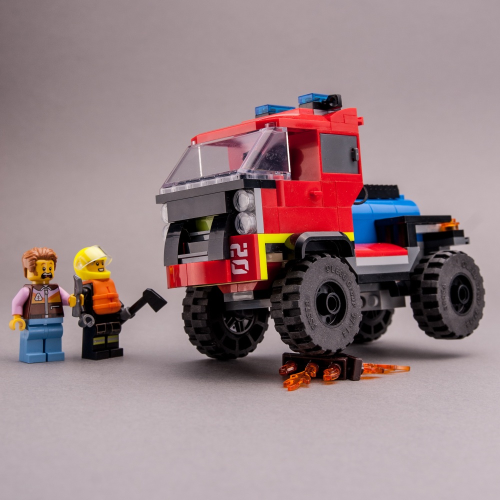 60412 Forest Fire Truck alternate build