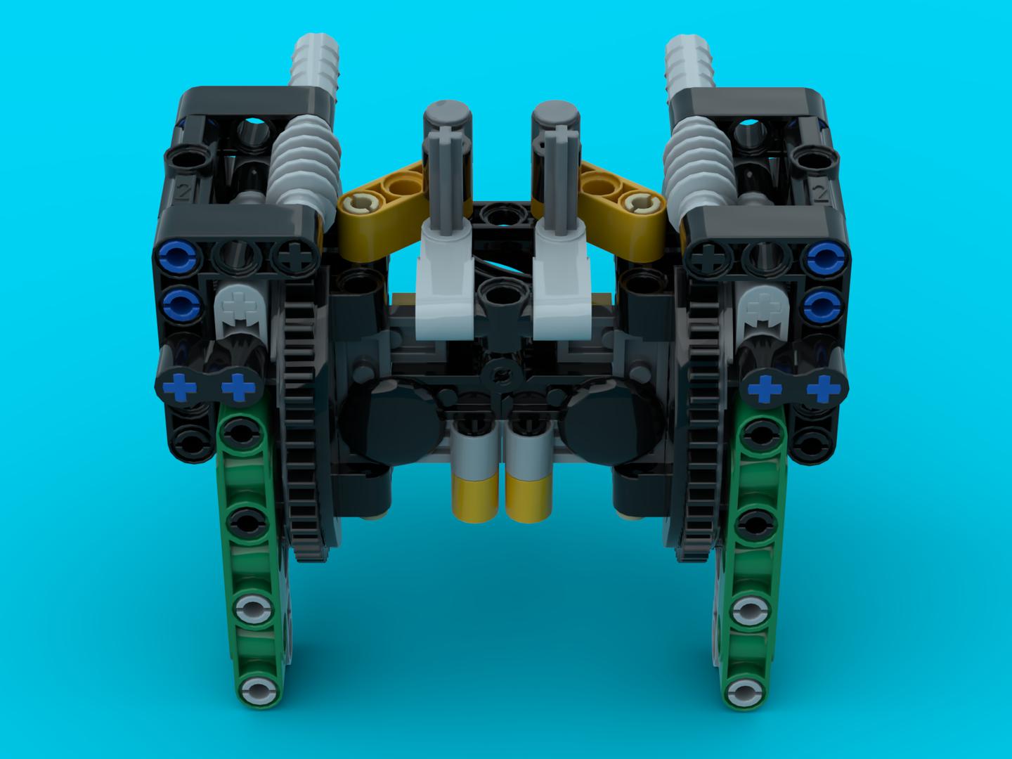 multifunctional multipurposal high load capacity hip module with detachable wormgear lock