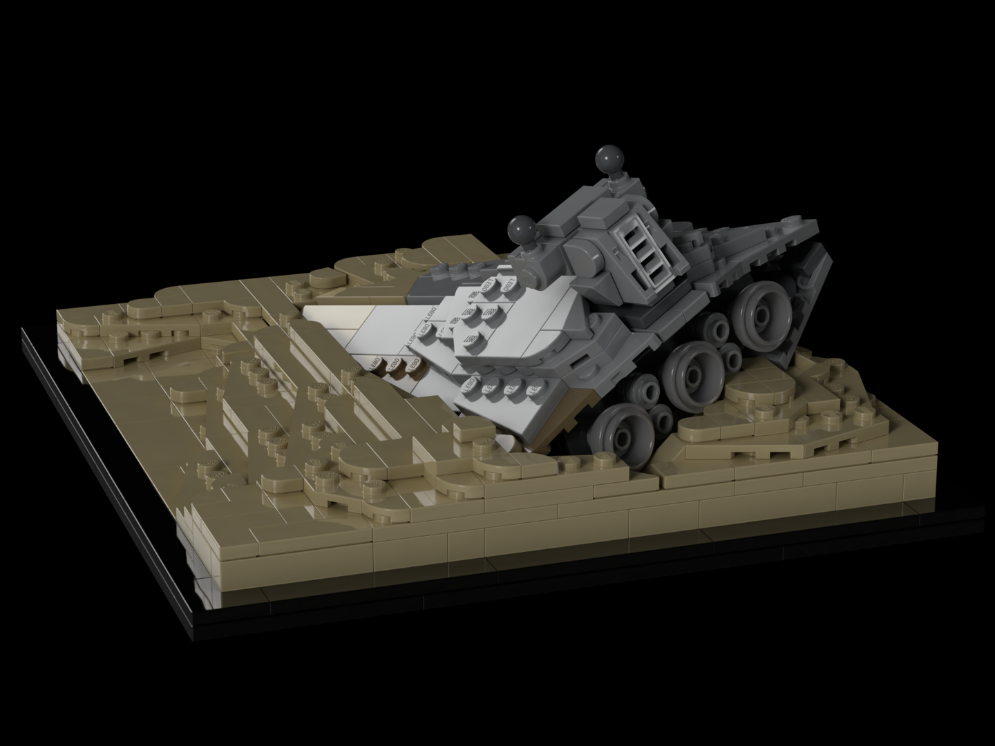 Crashed on Jakku - Microscale