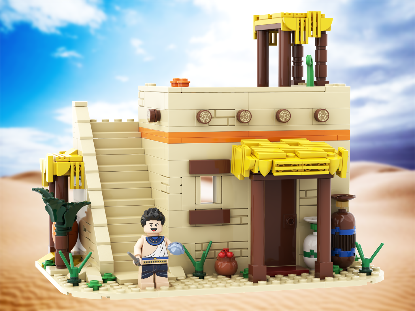 Ancient Egyptian Rural House