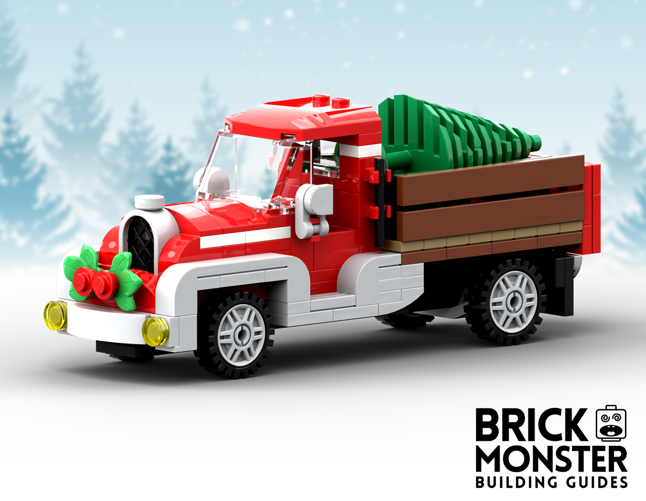 Winter Village - Old Truck (Revised!)