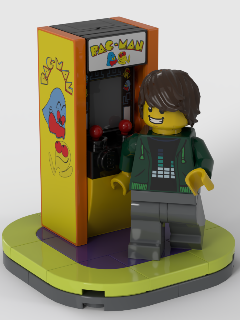 Alternate Pac-Man Arcade Cab