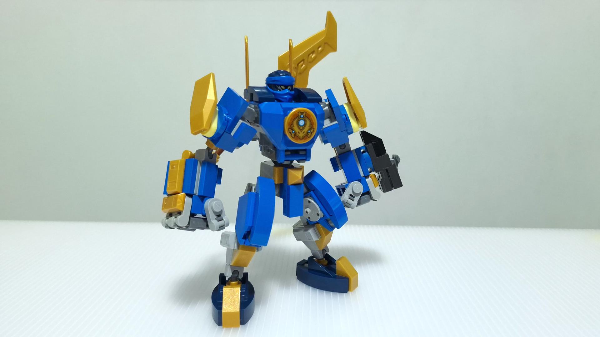 LEGO 71805 Upgraded Jay's Battle Mech build v1