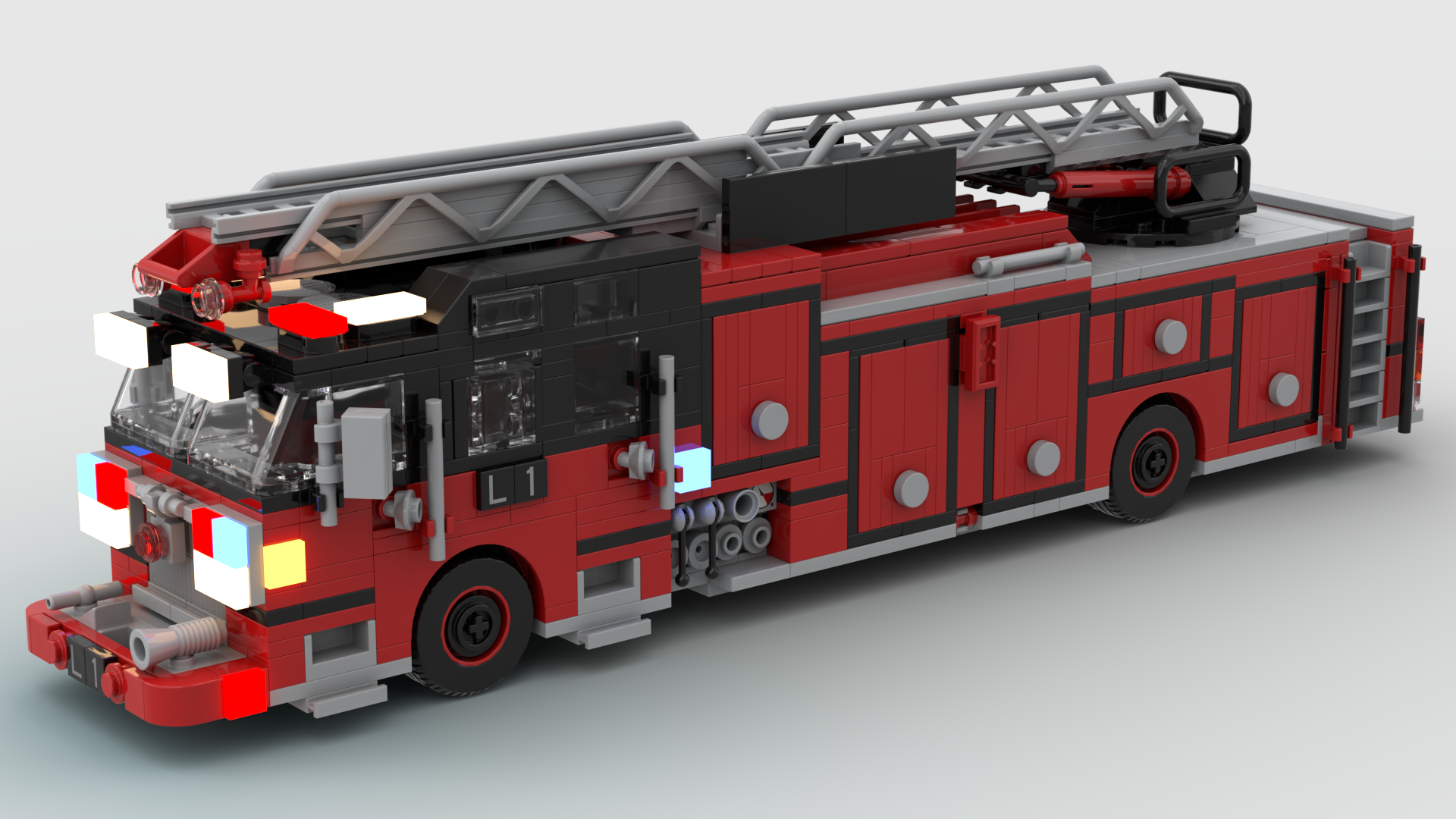 (Free) Lego Aerial 75ft Ladder Fire Apparatus