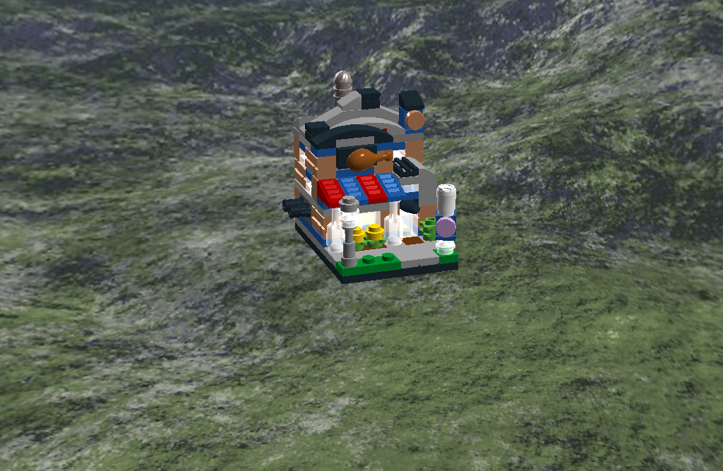 Bricktober Fast Food restaurant MOC by HRodas