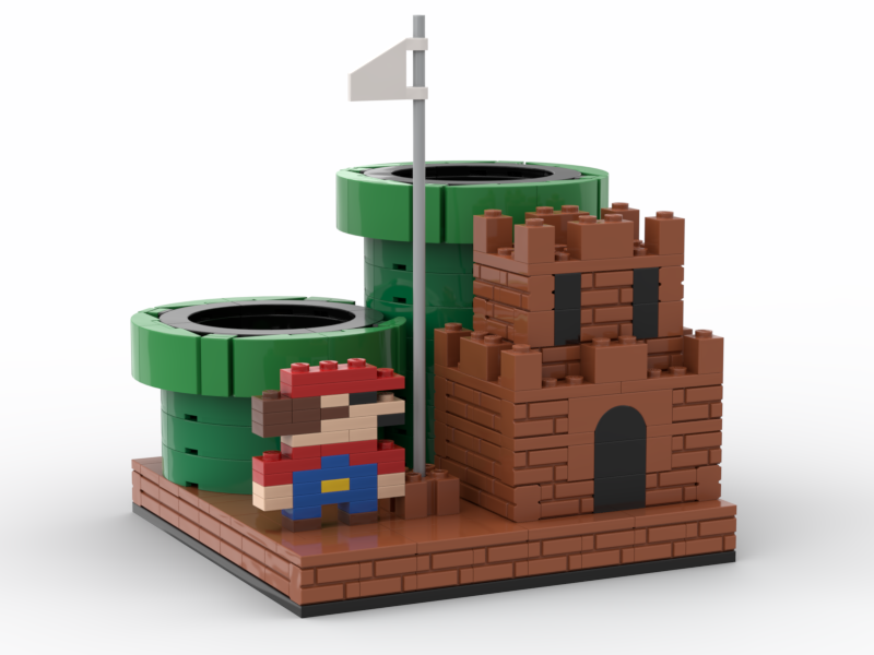 Pencil Holder Super Mario