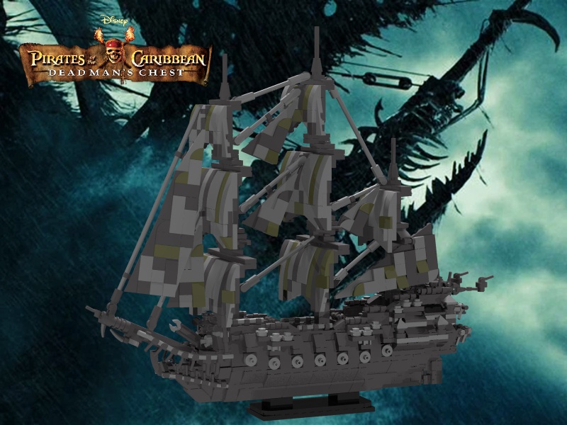 The Flying Dutchman MOC (Sailed version)