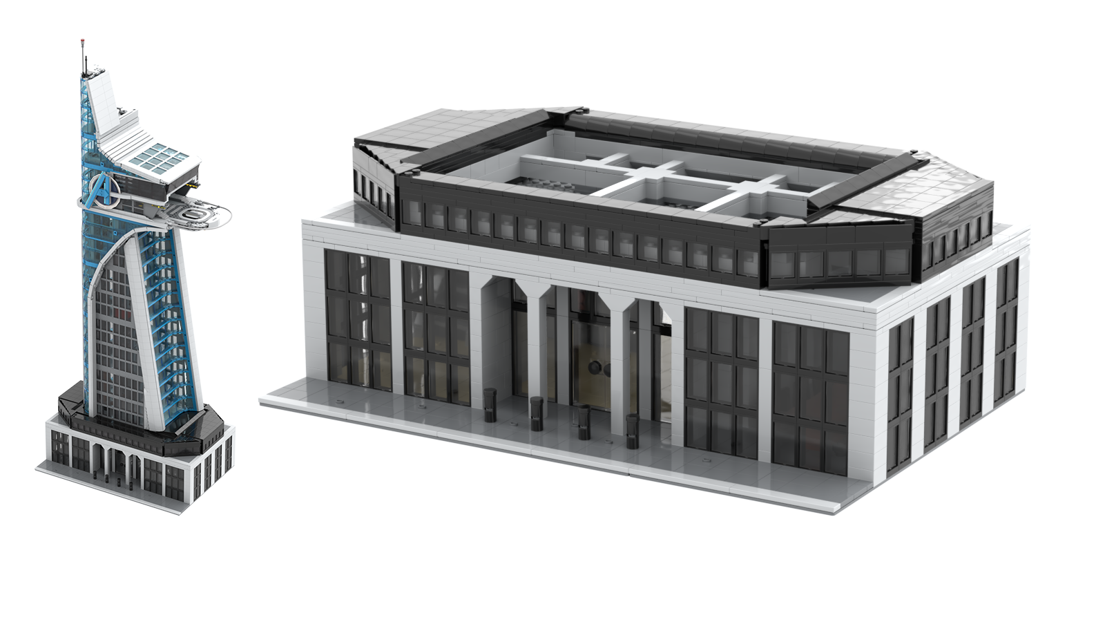 Base for the Avengers Tower - Metlife Building 48 x 32 (Ground Floor)