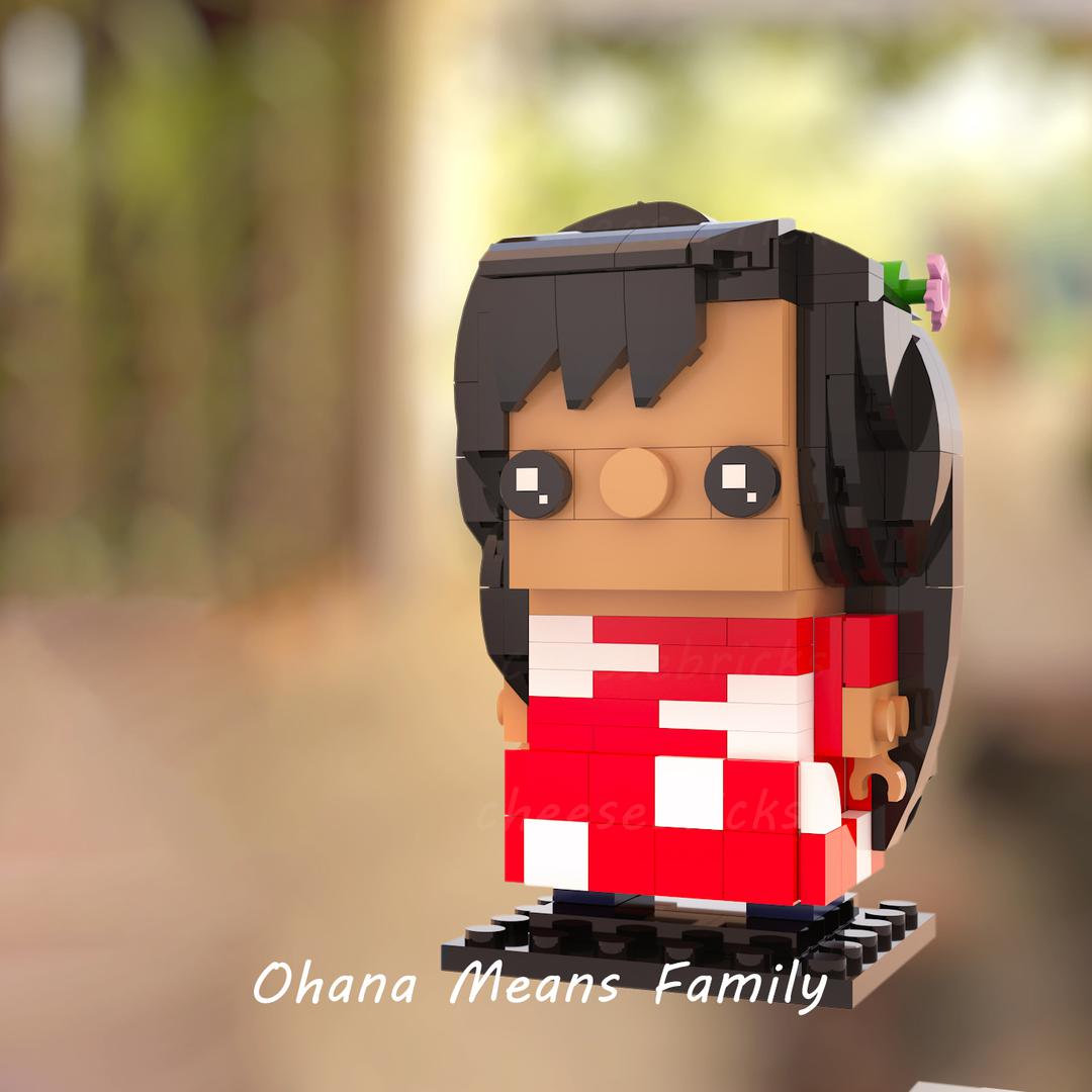 Lilo Casual Brickheadz for Stitch Set 40674