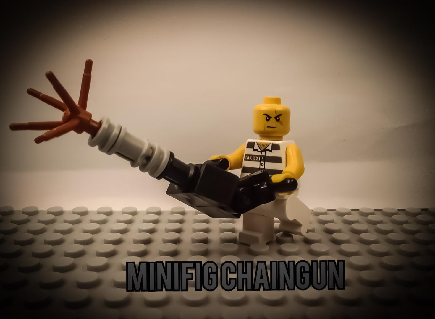 Custom Minifig-Scale Chaingun