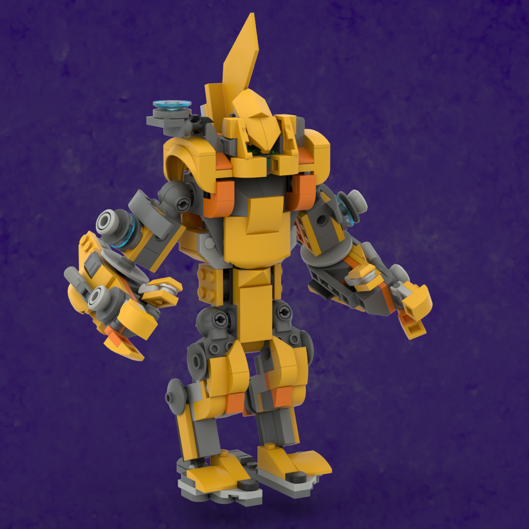 76254 Alternate Build, mech gundam thing