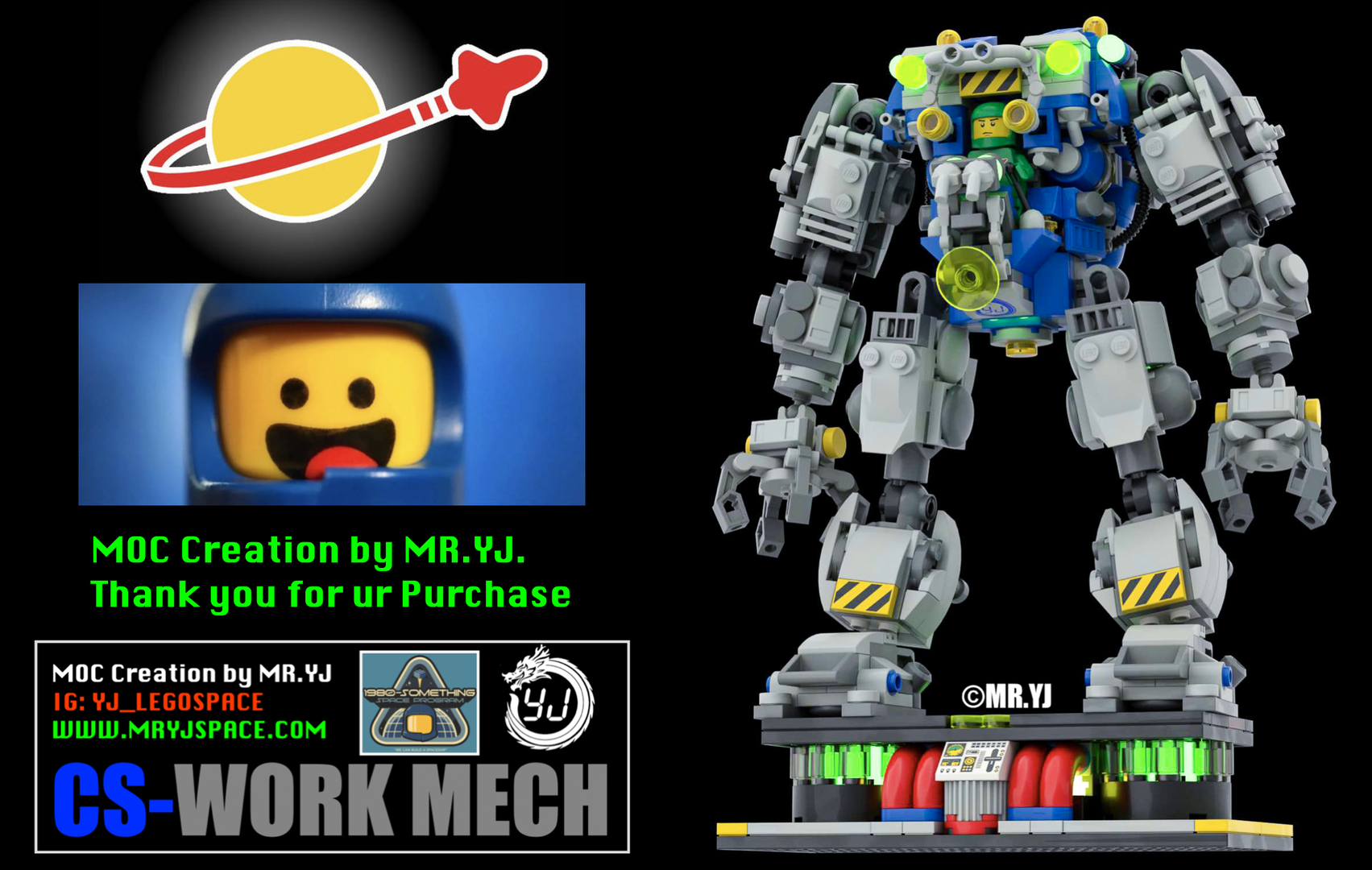 CLASSIC SPACE WORK MECH by MR.YJ