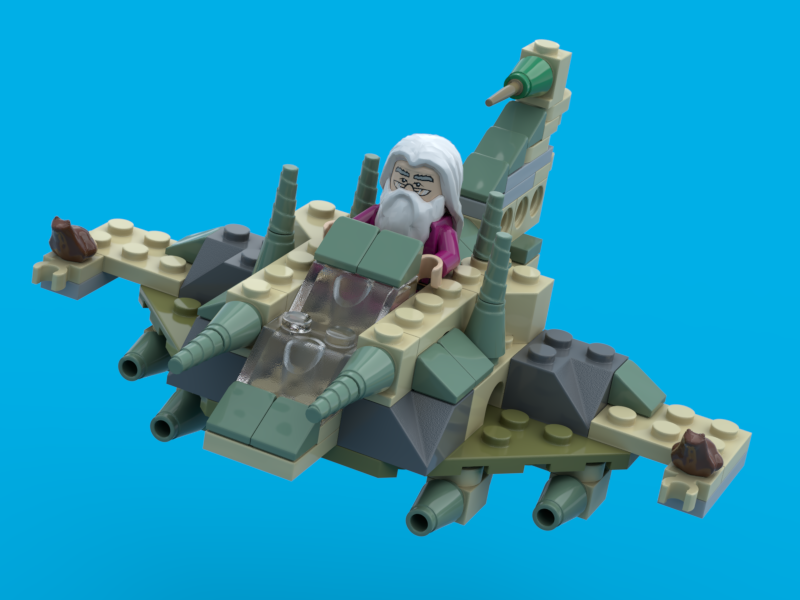Dumble-Jet — two sets of BYO Hogwarts