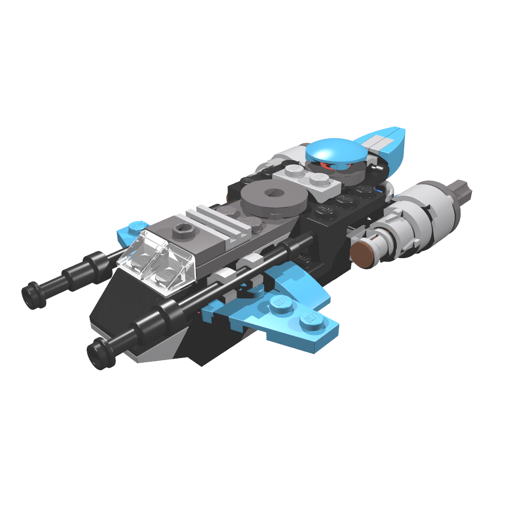 75167 Bullet Fighter alternate build