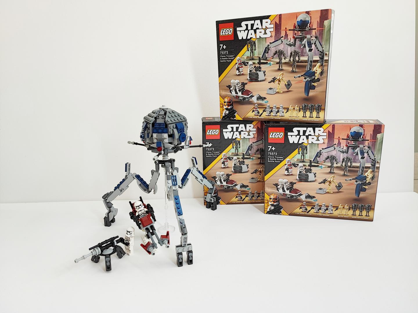 Octuptarra &amp; Speeder - 75372 Alternative Build with 3 set